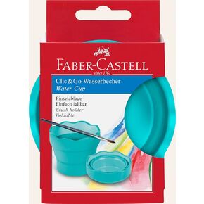 Faber-Castell Collapsible Water Cup - Reusable Water Cup for Mixed Media and Painting