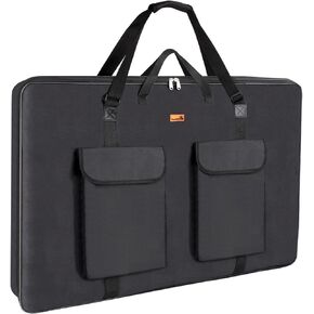 TreochtFUN Art Portfolio Case 24 X 36, Portfolio Bag Soft Water Resistant in Saudi Arabia