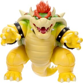 The Super Mario Bros. Movie 7-Inch Feature Bowser Action Figure with Fire Breathing Effects in Kuwait