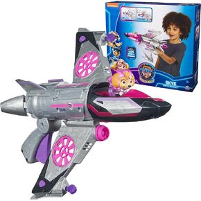 Paw Patrol: The Mighty Movie, Chase’s Mighty Transforming Cruiser with Mighty Pups Action Figure, Lights and Sounds, Kids Toys for Boys & Girls 3+