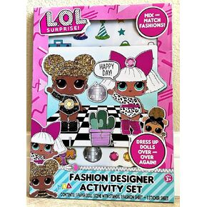 LOL Surprise Paper Doll with Strands & 3 Fashion Design Acitivity Set in Saudi Arabia