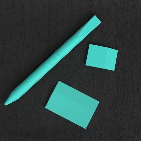 ممسحة صغيرة لطباعة الشاشة من She Love، ممسحة استنسل للشاشة ذاتية اللصق، ممسحة معجون الطباشير وعصا مطاطية مجموعة 9 قطع، أدوات طباعة الشاشة لتطبيق معجون الطباشير أو الحبر in Kuwait