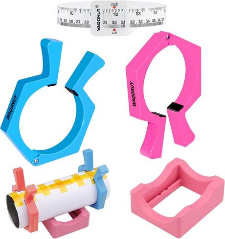 Perfect Pumbler Clamp Machine,Tumbler Clamp for Sublimation,Cup Cradle for Crafting Tumblers,Sublimation Cup Holder Clamp for 20oz 15oz Cups,Mug Clamps for Sublimation,Tumbler Wrapper (Pink&Blue) in Kuwait