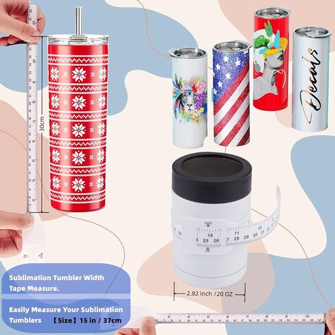 Perfect Pumbler Clamp Machine,Tumbler Clamp for Sublimation,Cup Cradle for Crafting Tumblers,Sublimation Cup Holder Clamp for 20oz 15oz Cups,Mug Clamps for Sublimation,Tumbler Wrapper (Pink&Blue) in Kuwait