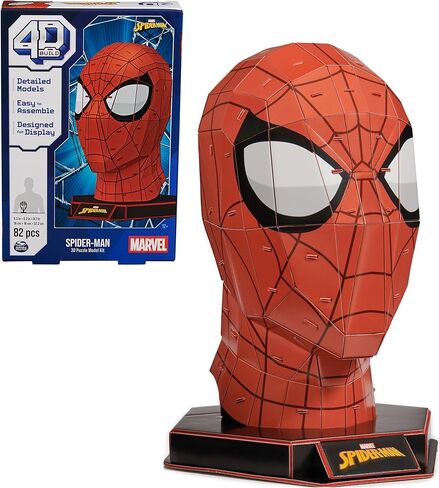 4D Build، مجموعة نماذج ألغاز Marvel Mjolnir Thor Hammer ثلاثية الأبعاد مع حامل 87 قطعة | ديكور مكتب ثور | العاب بناء | ألغاز ثلاثية الأبعاد للبالغين والمراهقين 12+ in Kuwait