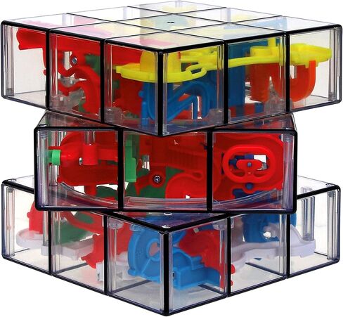 لعبة Spin Master Games Rubik's, Perplexus Hybrid 2 x 2 Gravity 3D Maze Game Brain Teaser Fidget Toy Puzzle Ball، للأطفال والكبار من سن 8 سنوات فما فوق in Kuwait