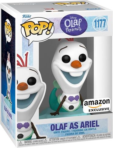 POP Pop! Disney!: Olaf Presents - Olaf as Ariel, Snowman- POP 1 Multicolor in Saudi Arabia
