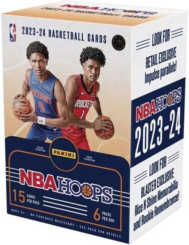 2023-24 Panini NBA Hoops Basketball Blaster Box - 90 Cards - Look for Victor Wembanyama RC! in Saudi Arabia