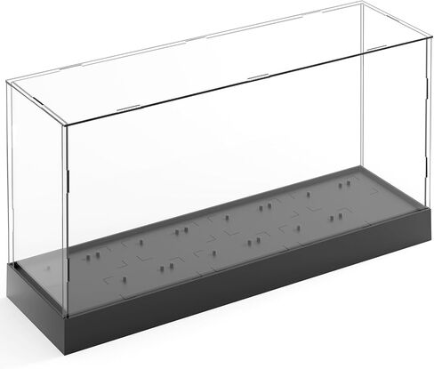 حافظة عرض من الأكريليك مقاس 6 بوصات من FIGURESLAB، حامل ألعاب لصندوق تخزين خزانة المقتنيات مع غطاء قابل للإزالة، متوافق مع سلسلة Mavel Legends/ GiJeo المصنفة وما إلى ذلك. معظم الأشكال بمقياس 1/12 in Kuwait