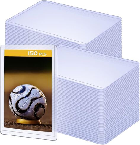 100 Pack 3"x4" Hard Plastic Card Sleeves Top Loaders for Cards, Baseball Card Protectors Hard Plastic, for Baseball Card, Game Cards, Trading Card, and So on in Kuwait