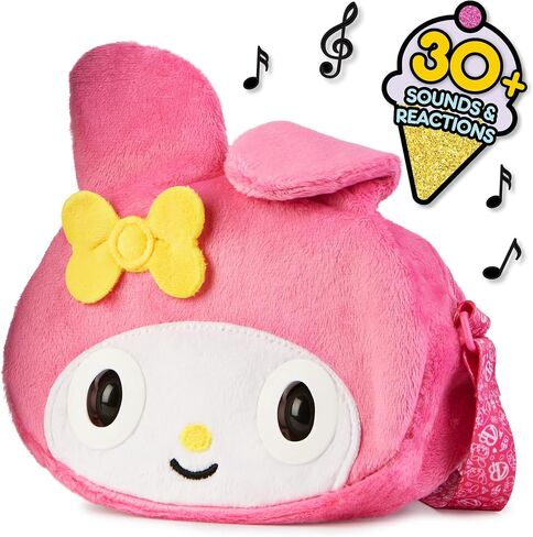 Purse Pets, Sanrio Hello Kitty and Friends, Hello Kitty Interactive Pet Toy & Crossbody Kawaii Purse, Over 30 Sounds & Reactions, Girls & Tween Gifts in Kuwait