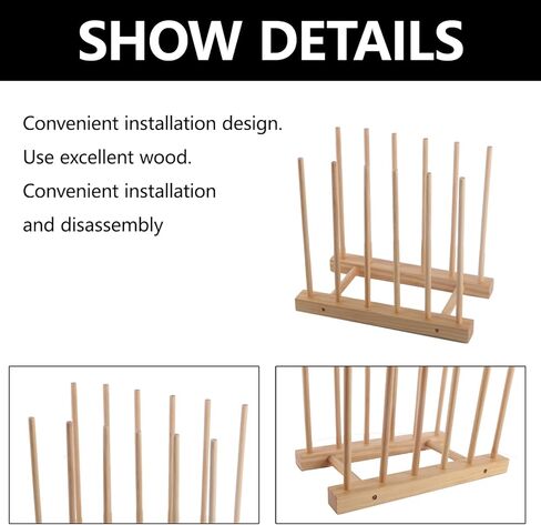 Fumingpal Art Storage Rack - 13.3 Inch Canvas Print Rack, Canvas Storage Rack, Drying Rack Art, Art Storage for Posters, Artwork, Prints, Canvas, Panels, Galleries, Studios & Storage in Kuwait