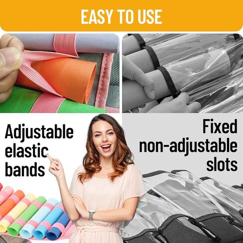 FINESUN Vinyl Roll Holder-24 Compartments Vinyl Storage Organizer,Cricut Accessories Vinyl Holder Wall Craft Organizers and Storage Over The Door Vinyl Roll Storage for Home Craft Closet in Kuwait