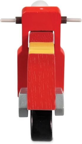 مجموعة Le Toy Van Cars & Construction Collection محرك إطفاء خشبي، ألعاب خشبية ممتازة للأطفال من سن 3 سنوات فما فوق، متعددة in Saudi Arabia