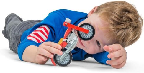 مجموعة Le Toy Van Cars & Construction Collection محرك إطفاء خشبي، ألعاب خشبية ممتازة للأطفال من سن 3 سنوات فما فوق، متعددة in Saudi Arabia