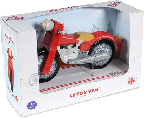مجموعة Le Toy Van Cars & Construction Collection محرك إطفاء خشبي، ألعاب خشبية ممتازة للأطفال من سن 3 سنوات فما فوق، متعددة in Saudi Arabia