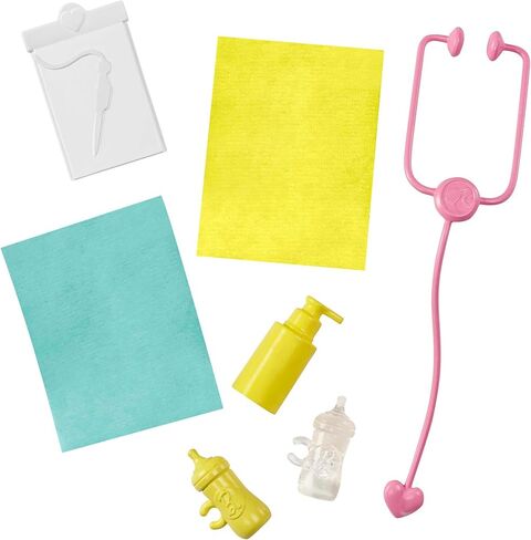 Bundle of Barbie Fast Cast Clinic Playset + Barbie Baby Doctor Playset in Saudi Arabia
