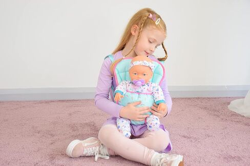 مجموعة لعب الكرسي العالي 5 في 1 من KOOKAMUNGA KIDS - ملحقات دمية الطفل - مجموعة لعب دمية الطفل مع صينية تغذية تتحول إلى حامل دمية، أرجوحة دمية مع حقيبة تغيير وحامل دمية خلفي/أمامي in Kuwait