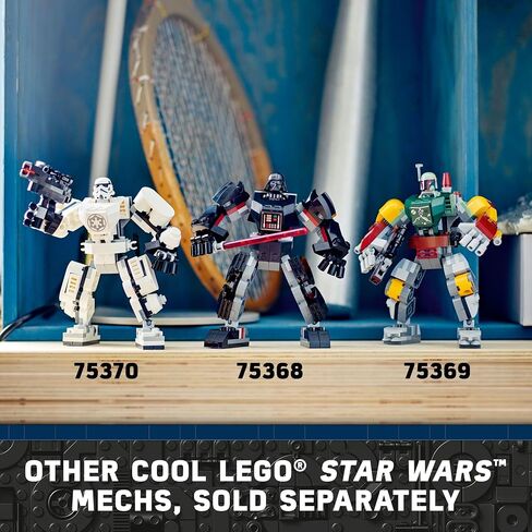 LEGO Star Wars Boba Fett Mech 75369 Buildable Star Wars Action Figure, Posable Mech Inspired by The Iconic Star Wars Character, Stocking Stuffer Idea with Buildable Shield, Stud Blaster and Jetpack in Saudi Arabia