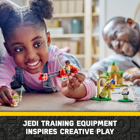 LEGO Star Wars Tenoo Jedi Temple 75358 Building Toy with Kai Brightstar and Yoda Figures, Star Wars Toy Starter Set with Easy and Playful Builds, Birthday Gift for 4 Year Olds in Saudi Arabia