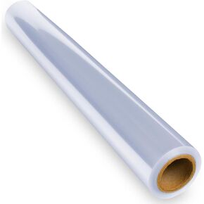 FIESTA WRAPS Clear Cellophane Wrap Roll (31.5 in x 110 ft) - Cellophane Roll - Clear Wrapping Paper to Wrap Gift Baskets - Gift Basket Wrapping Supplies - Papel Celofan