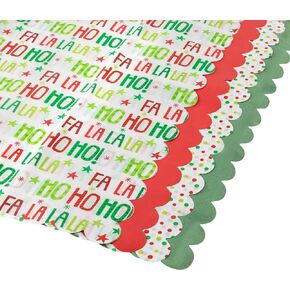Christmas Tissue Paper for Gift Bags- 100 Sheets of Tissue Paper for Christmas Gift Wrap (20" x 20")- Holiday Tissue Paper Bulk 100 Sheets in Kuwait