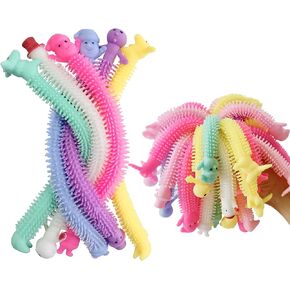 24 Pack Easter Stretchy Strings Sensory Toys Pack with Rabbit Chick,Great for Kids Students Stress Relief Easter Basket Stuffers (Easter)