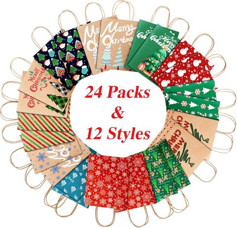 اكياس تغليف الهدايا من ديك ذا هولز، عبوة من 24 قطعة in Kuwait