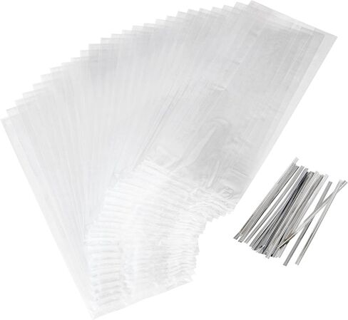 ويلتون حقائب الحفلات 4 انش × 9-1/2 انش (50/pkg-شفاف) in Kuwait