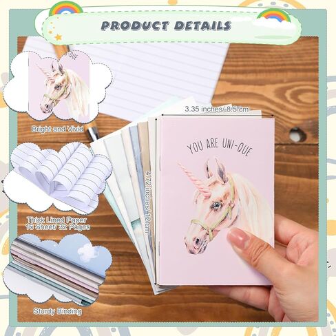 Colarr 24 Pcs Back to School Gifts for Students Inspirational Small Notebooks Bulk Mini Notepads for Kids Cute Animals Pun Small Journals Camp Stationery for Girls Boys Kindergarten Favors Office in Saudi Arabia