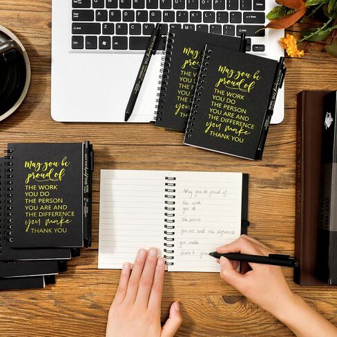 Seajan 64 Set Inspirational Gift Small Notebooks Bulk Mini Spiral Journals Motivational Spiral Notepads with Pen Volunteer Bible Employee Appreciation Gift for Office(Bible) in Kuwait