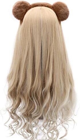 HODRME Plush Animal Ears and Horns Headband-Halloween Christmas Festival Theme Party Animal Cosplay Costume Headbands in Kuwait