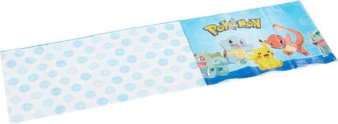 Amscan Pokemon Design Plastic Table Cover - 52' x 96' | Multicolor | 1 Pc in Saudi Arabia