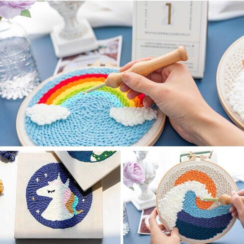 2 حزمة إبرة، مجموعة إبرة إبرة إبرة إبرة إبرة إبرة إبرة كبيرة مع إبرة الإبرة لdiy حرفة خياطة زخرفة in Kuwait