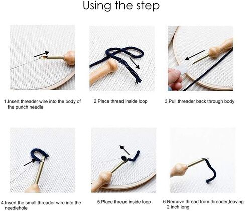 2 حزمة إبرة، مجموعة إبرة إبرة إبرة إبرة إبرة إبرة إبرة كبيرة مع إبرة الإبرة لdiy حرفة خياطة زخرفة in Kuwait