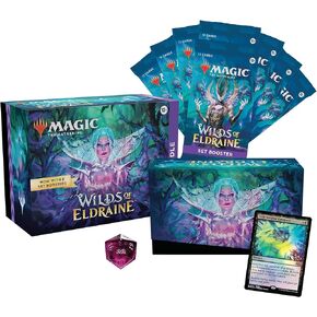 Magic The Gathering Wilds of Eldraine Bundle - 8 Set Boosters + Accessories in Kuwait