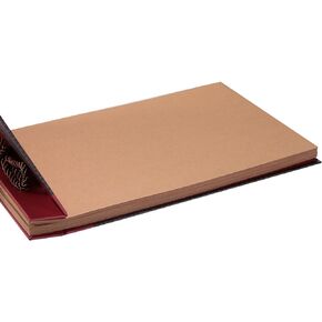 صفحات قابلة لاعادة التعبئة لكتاب المغامرات الخاص بنا تيوال سجل القصاصات ابلوم 20 ورقة/ 40 صفحة صفحة توسيع صفحات اضافية (بني) in Kuwait