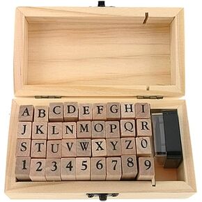 Diary Stamp Set,Wooden Rubber Signet for Children DIY Scrapbooking Planner Card Making(40pcs,Happy Day) in Kuwait