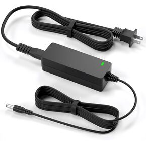 Power Cord for Cricut Explore air 2/Expression 2/Maker/Explore/Explore Air/Explore One/Create/Cake/Mini/Original Replacement for Cricut Maker KSAH1800250T1M2 Cutting 18V Charger Power Supply (White)