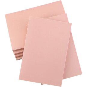 6 Pack 8"x10" Large Rubber Carving Blocks for Stamp Making, Printmaking & Block Printing, Soft Pink Carving Sheets for DIY Crafts, Art Projects, Craft Supplies for Beginners & Artists Professionals in Saudi Arabia