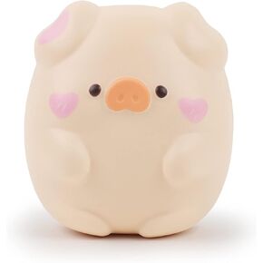 Anboor 5" Lying Pig Squishies Toy Kawaii Soft Squishies Animals Toy Slow Rised Squeeze Piggy Squish Stress Relief Toys for Kid Adult
