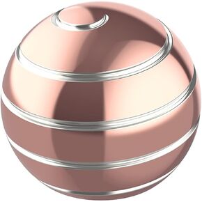 Kinetic Spinning Desk Toy Metal Fidgets ADHD 1.54in Rainbow Silver in Saudi Arabia