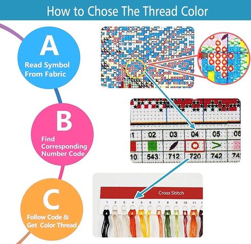 3 PCS Cross Stitch Bookmark Kit,Stamped Bookmarks Cross Stitch Kits for Adults Beginners,DIY Embroidery Bookmarks Cross Stitch Kits,14CT(Cats) in Kuwait
