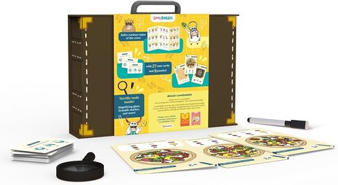 مجموعة لعب التظاهر المحقق من لوف دابل | العاب تقمص الادوار المحقق مو تاون للاعمار 5 6 7 8 9 10 11 12 | العاب غامضة للاطفال | هدية عيد ميلاد للبنات والاولاد | العب والتعلم والحل، مقاس S in Kuwait