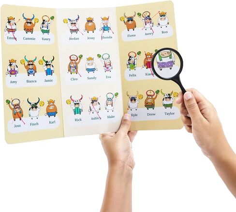 مجموعة لعب التظاهر المحقق من لوف دابل | العاب تقمص الادوار المحقق مو تاون للاعمار 5 6 7 8 9 10 11 12 | العاب غامضة للاطفال | هدية عيد ميلاد للبنات والاولاد | العب والتعلم والحل، مقاس S in Kuwait