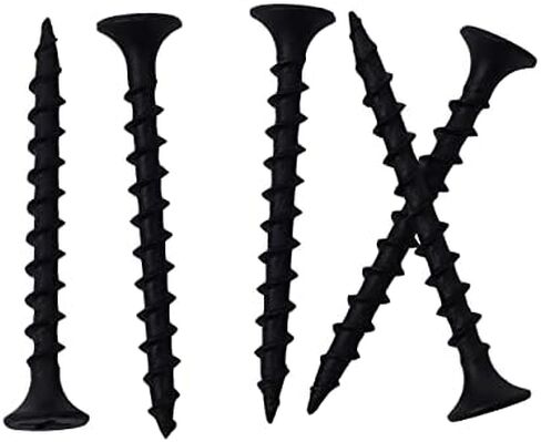 JEGONFRI 65pcs #10 × 3-1/2 inch High Hardness Drywall Screws, Black, Coarse Thread, Phillips Drive, Bugle Head, Black Wood Screws, Long Screws, Wood and More in Kuwait