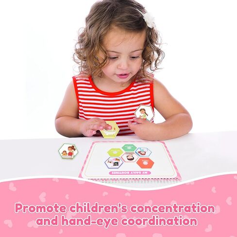 ألعاب تعلم الكتب المزدحمة لمرحلة ما قبل المدرسة، أنشطة التعلم في مرحلة ما قبل المدرسة، كتاب مشغول للأطفال الصغار 3-6 كتب أنشطة للأطفال من سن 3 إلى 6 سنوات، يجب أن يكون لدى فصول التعليم الخاص in Kuwait