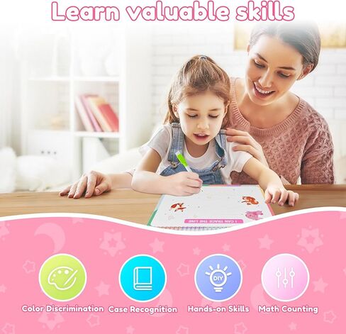 ألعاب تعلم الكتب المزدحمة لمرحلة ما قبل المدرسة، أنشطة التعلم في مرحلة ما قبل المدرسة، كتاب مشغول للأطفال الصغار 3-6 كتب أنشطة للأطفال من سن 3 إلى 6 سنوات، يجب أن يكون لدى فصول التعليم الخاص in Kuwait