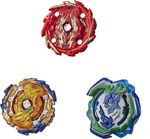 BEYBLADE Burst Rise Hypersphere Battle Guardians 3-Pack - Solar Sphinx S5, Gargoyle G5, Sword Valtryek V5 Battling Top Toys in Kuwait