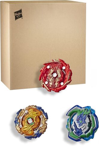 BEYBLADE Burst Rise Hypersphere Battle Guardians 3-Pack - Solar Sphinx S5, Gargoyle G5, Sword Valtryek V5 Battling Top Toys in Kuwait
